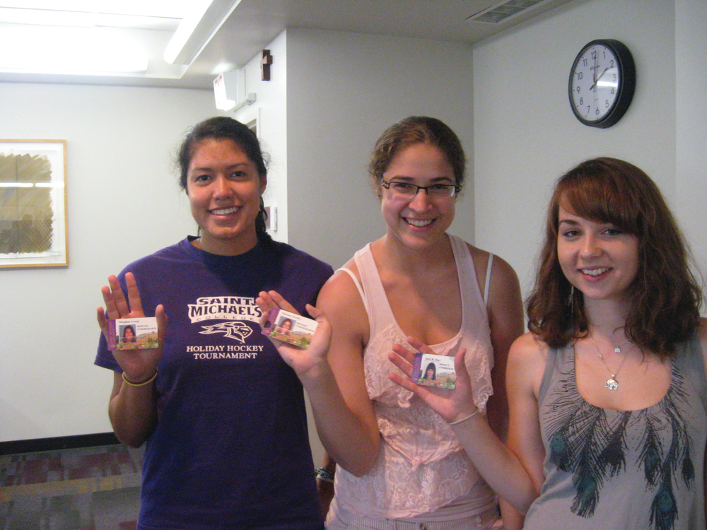 With the ability to use one card for multiple access, students are giving a thumbs up to their new cards.