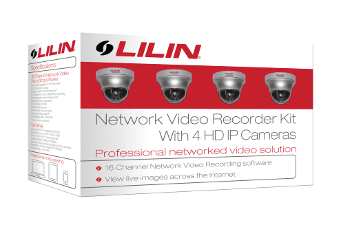 One of LILIN's new HD IP camera kits.