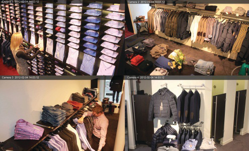 A screenshot of the Axis Camera Companion in action.