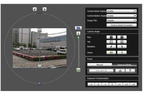 A screenshot of Canon's Easy Setup PTRZ Tool.