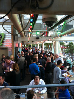 Over 300 customers came to Tri-Ed / Northern Video&rsquo;s standing-room-only celebration held on the rooftop terrace at Margaritaville to enjoy food, drinks and entertainment.