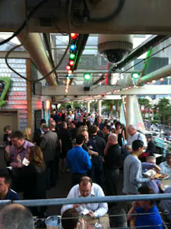 Over 300 customers came to Tri-Ed / Northern Video’s standing-room-only celebration held on the rooftop terrace at Margaritaville to enjoy food, drinks and entertainment. Over 300 customers came to Tri-Ed / Northern Video’s standing-room-only celebration held on the rooftop terrace at Margaritaville to enjoy food, drinks and entertainment.