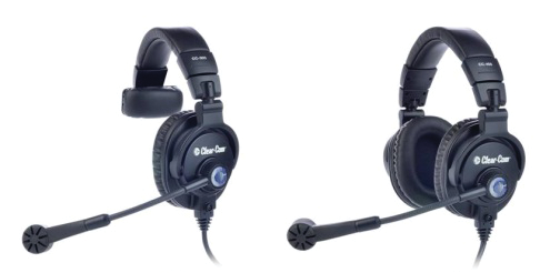 Clear-Com's new CC-300 and CC-400 headsets.