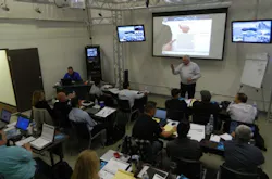 Samsung recently hosted an IP training seminar at TMG's new multimedia training facility. Samsung recently hosted an IP training seminar at TMG's new multimedia training facility.
