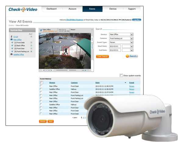 CheckVideo debuts CV135 High Definition Outdoor Bullet Camera