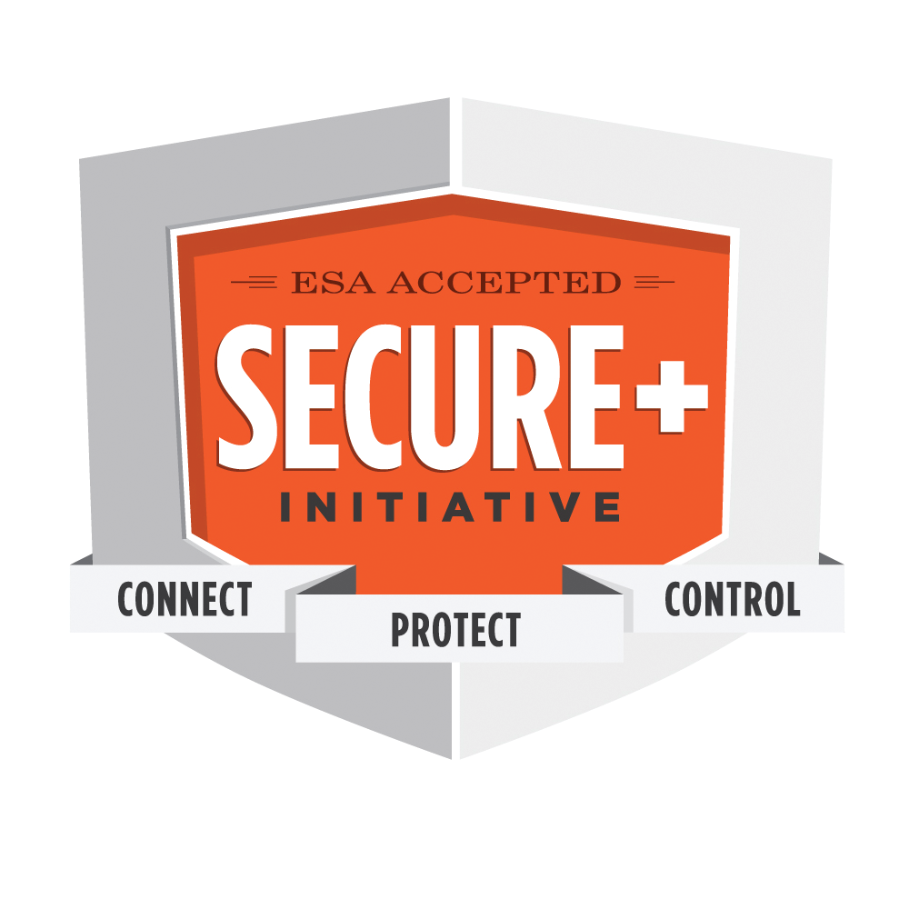 The Electronic Security Association's new SECURE+ logo markets the home security and home control services of ESA members.