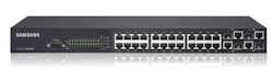 Samsung's iES4028FP L2 Ethernet switch. Samsung's iES4028FP L2 Ethernet switch.