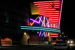 Police are pictured outside of a Century 16 movie theatre where as many as 14 people were killed and many injured at a shooting during the showing of a movie at the in Aurora, Colo., Friday, July 20, 2012. (AP Photo/Ed Andrieski) Police are pictured outside of a Century 16 movie theatre where as many as 14 people were killed and many injured at a shooting during the showing of a movie at the in Aurora, Colo., Friday, July 20, 2012. (AP Photo/Ed Andrieski)