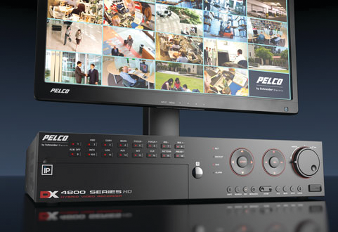 Pelco's DX4800HD hybrid video recorder.