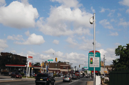 A new study conducted on behalf of American Traffic Solutions shows that cites can see substantial cost savings through the deployment of red-light safety cameras at busy intersections.