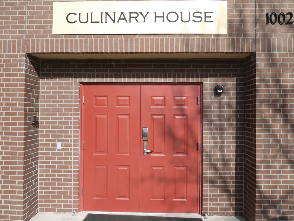 Integrated locks are a key to residence hall life at the University of California at Irvine.