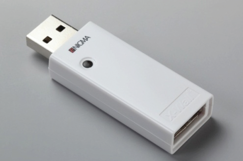 A view of Enova Technology's new Enigma USB data encryption module.