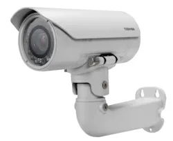 Toshiba's IK-WB80A ruggedized IP camera. Toshiba's IK-WB80A ruggedized IP camera.
