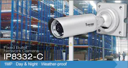 Vivotek's new IP8332-C network camera. Vivotek's new IP8332-C network camera.
