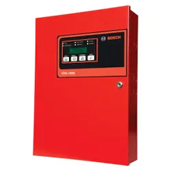 The FPA-1000-V2 Analog Addressable Fire Panel from Bosch now includes networking capabilities. The FPA-1000-V2 Analog Addressable Fire Panel from Bosch now includes networking capabilities.