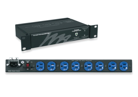 Middle Atlantic's Series Protection surge suppression solution.