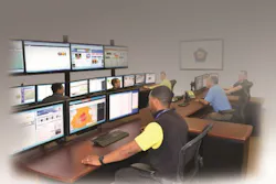 Workstations, video walls and rack systems from Middle Atlantic Products are being used in General Dynamics Information Technology’s Global Security Operations Center (GSOC) solution. Workstations, video walls and rack systems from Middle Atlantic Products are being used in General Dynamics Information Technology’s Global Security Operations Center (GSOC) solution.