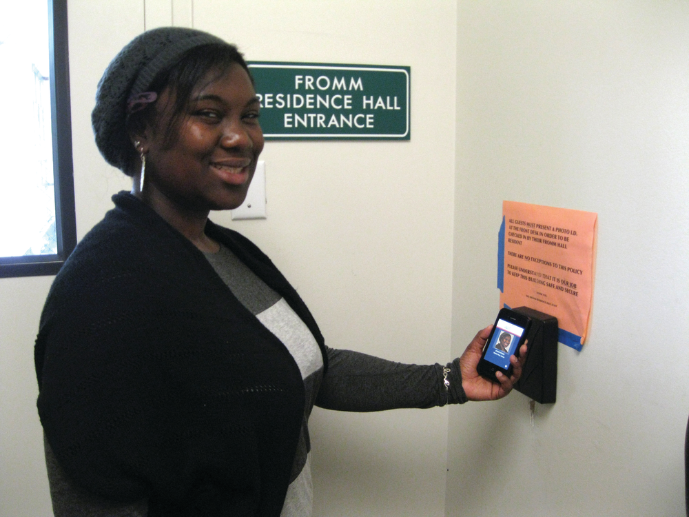 The University of San Francisco uses NFC with One Card access control applications for students.