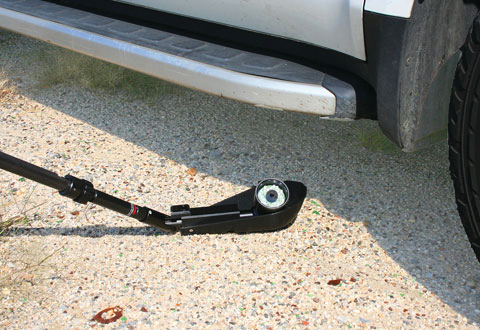 Zistos' new Under Vehicle Inspection Sled.