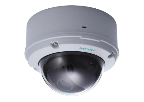 Moxa's new VPort P26 outdoor IP dome camera.