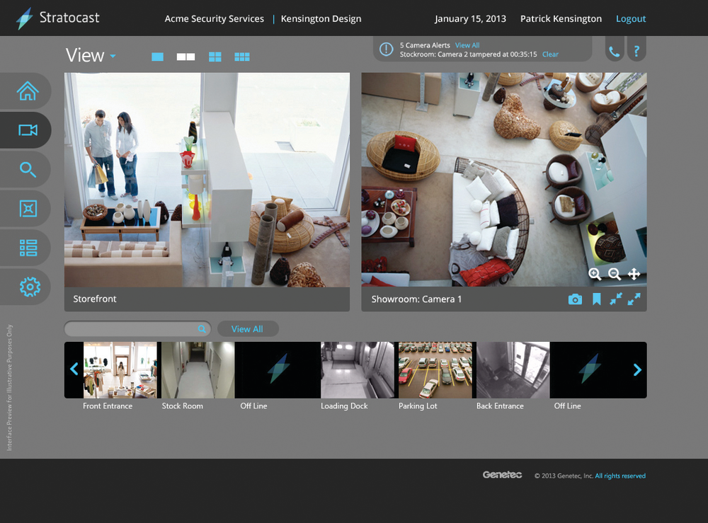 Stratocast&trade; is an affordable, yet powerful Video Surveillance as a Service (VSaaS) solution