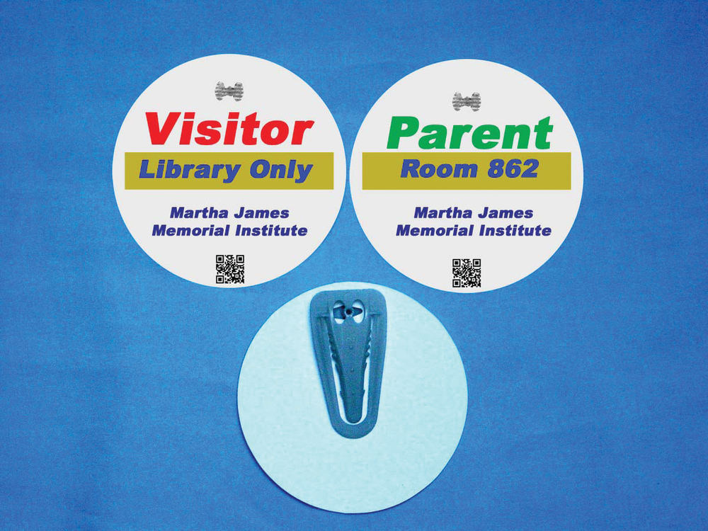 Badgetec's new featherweight visitor passes for the healthcare sector