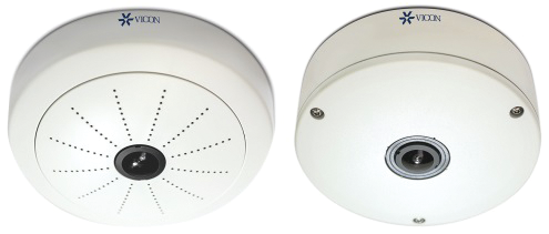 Vicon's new V9360 hemispheric cameras.