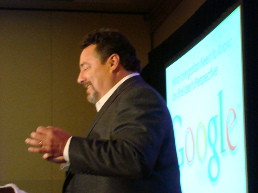 Google's Robert Bastida at PSA-TEC 2013 gave insights into working with end users.