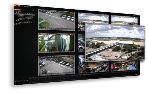 A screenshot of Digital Watchdog's Spectrum 1.5 video management software.