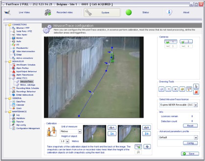 Xtralis IntrusionTrace is a downloadable intrusion detection analytic enabling primary detection for operational use in sterile zone applications.