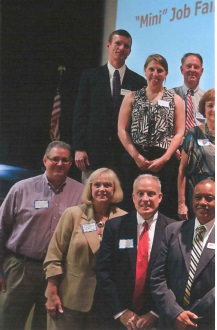 Ackerman attended and brought jobs to offer in Customer Care, Sales, Service Technicians, and Project Managers.