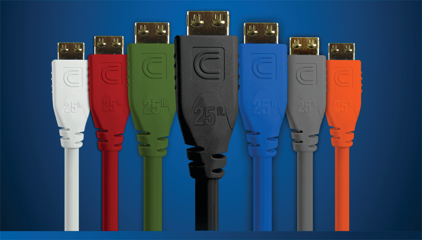 Comprehensive is pleased to introduce their new Pro AV/IT series of HDMI cables that are specifically designed for professional systems integrators