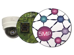Features of the 5MP camera range include; 12fps at 5MP resolutions and lower bandwidth requirements through advanced H.264 compression. Features of the 5MP camera range include; 12fps at 5MP resolutions and lower bandwidth requirements through advanced H.264 compression.