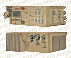 The power entry panels are part of a DoD Size, Weight, and Power (SWaP) initiative, aimed at making equipment smaller and more easily man-portable for in-field service. The power entry panels are part of a DoD Size, Weight, and Power (SWaP) initiative, aimed at making equipment smaller and more easily man-portable for in-field service.