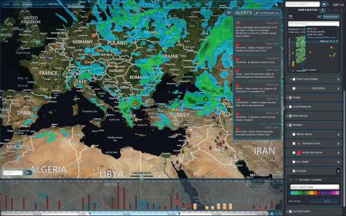 A screenshot of IDV Solutions Visual Command Center software.