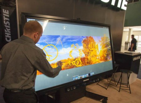 The quad high-definition Christie QuadHD84 with stunning resolution and 60Hz update rates will be on display at ASIS 2013.