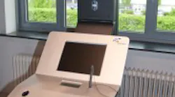 The Zetes biometric visa station features Lumidigm's fingerprint sensors. The Zetes biometric visa station features Lumidigm's fingerprint sensors.