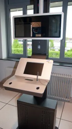 The Zetes biometric visa station features Lumidigm's fingerprint sensors. The Zetes biometric visa station features Lumidigm's fingerprint sensors.