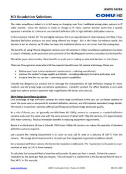 Coho Whitepaper 11230906 Coho Whitepaper 11230906