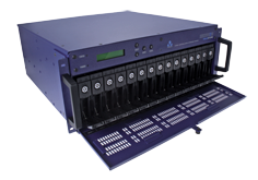 Veracity have developed a storage system designed specifically for video surveillance. This is aimed particularly at storage of mega-pixel video and long-archive time applications. The radical sequential storage approach of COLDSTORE produces amazing benefits including 90% power savings, increased disk reliability, reduced disk costs, simplicity, and even removable, playable disks.