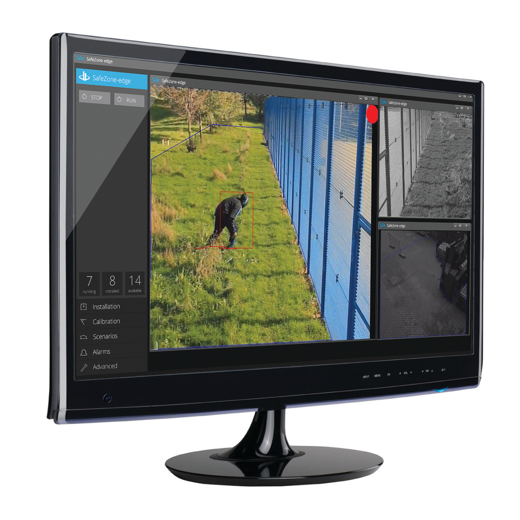 With its sophisticated analytical engine, SafeZone-edge is able to detect reliably and with very low nuisance alarm rates in even the most difficult conditions - including adverse weather and variable illumination - and is able to adapt automatically to seasonal changes. Designed for use on IP video devices, SafeZone-edge is launching on the market-leading Axis platform.