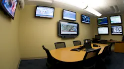 The situation room at North Shore-LIJ. The situation room at North Shore-LIJ.