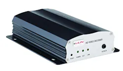 LILIN's new VD022 HD video decoder. LILIN's new VD022 HD video decoder.