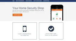 Vector Security is now offering home security packages through its new online store. Vector Security is now offering home security packages through its new online store.