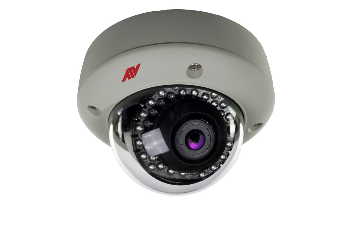 Advanced Technology Video's IPVD2TI vandal dome camera.