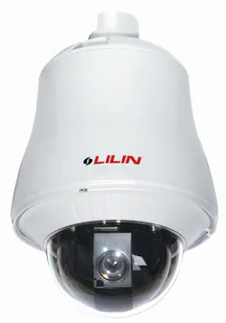 LILIN's new IPS4304E dome camera. LILIN's new IPS4304E dome camera.