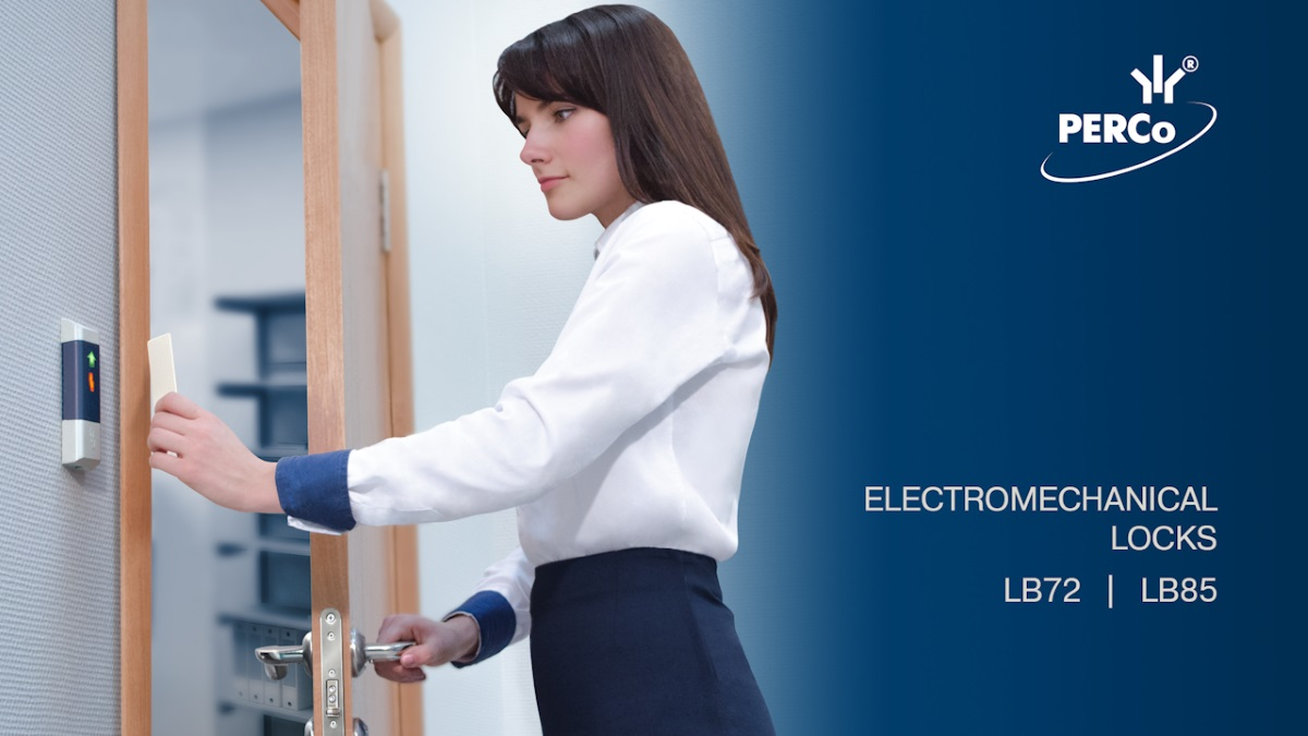 PERCo recently unveiled its new LB-series of mortise electromechanical locks.