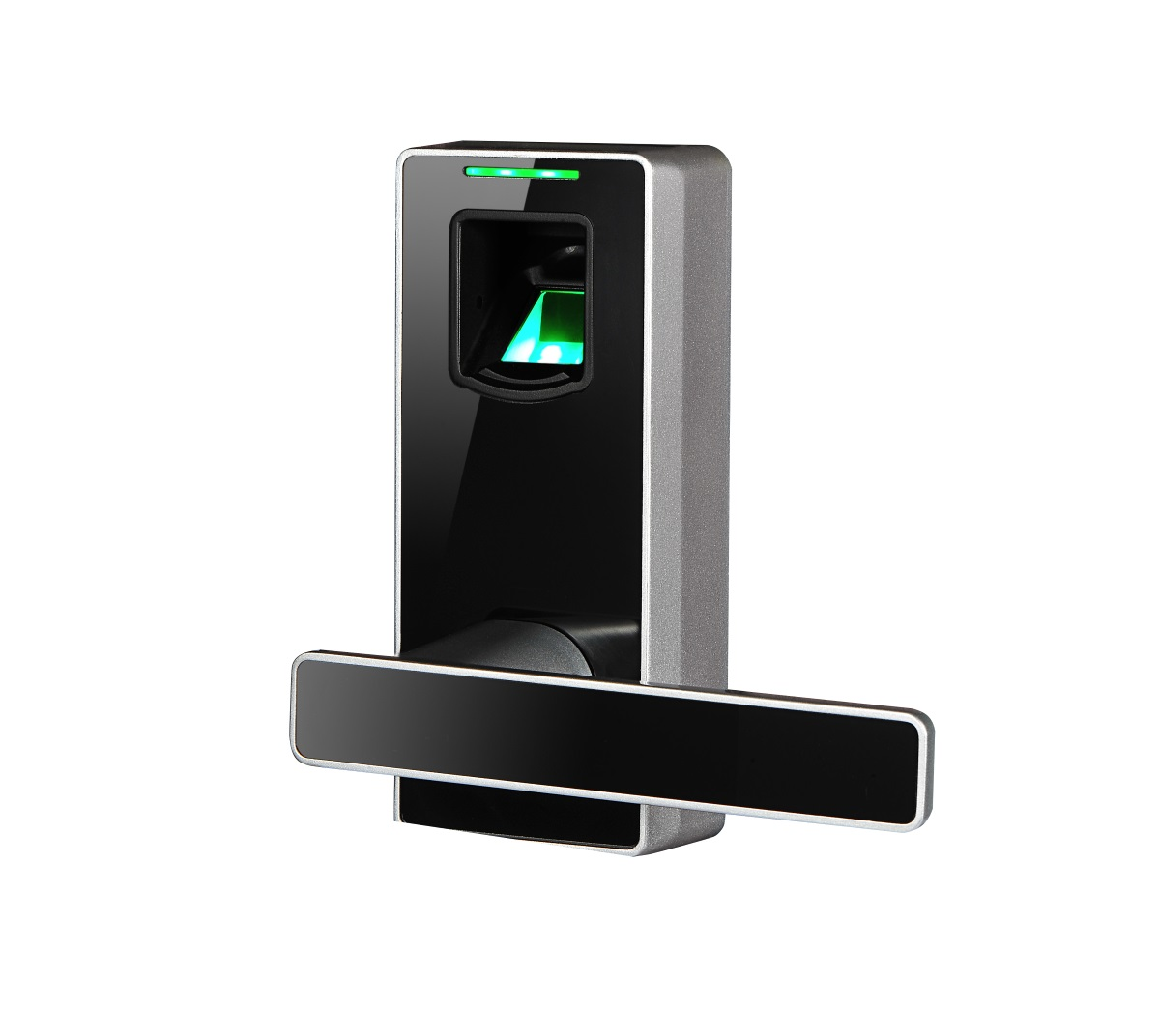 ZKAccess&rsquo; new ML10 biometric fingerprint door lock.