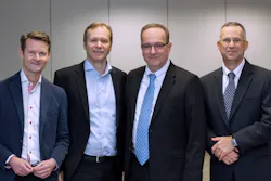 From l-r: Kaj Svenningson (chief business development officer, SeeTec), Stephan Rasp (CEO, SeeTec), Gadi Piran (president & CTO OnSSI), and Yoav Millet (COO OnSSI). From l-r: Kaj Svenningson (chief business development officer, SeeTec), Stephan Rasp (CEO, SeeTec), Gadi Piran (president & CTO OnSSI), and Yoav Millet (COO OnSSI).