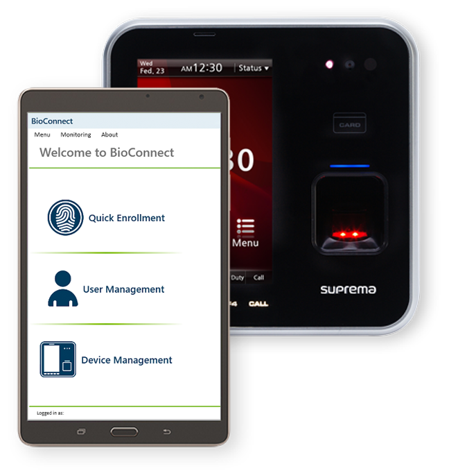 Suprema&rsquo;s biometric devices are integrated into the AXIS A1001 Network Door Controller, an open, non-proprietary platform.